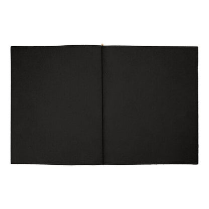 H. Risch, Inc. Genuine Leather 8 1/2" x 11" Menu Cover – item 7598GP8511BLK