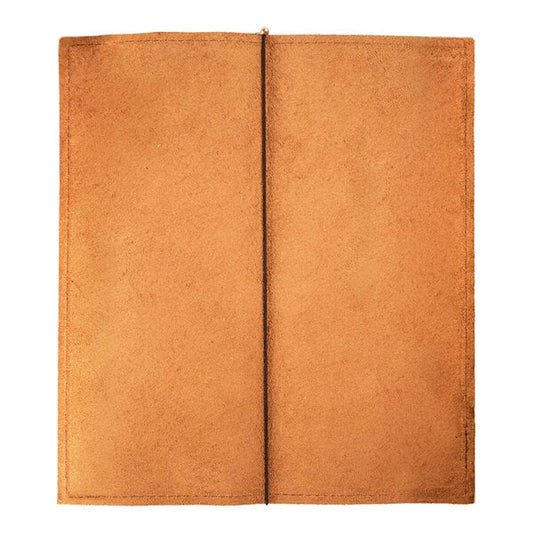 H. Risch, Inc. Genuine Leather 4 1/4" x 11" Menu Cover – item 7592GP42511BR