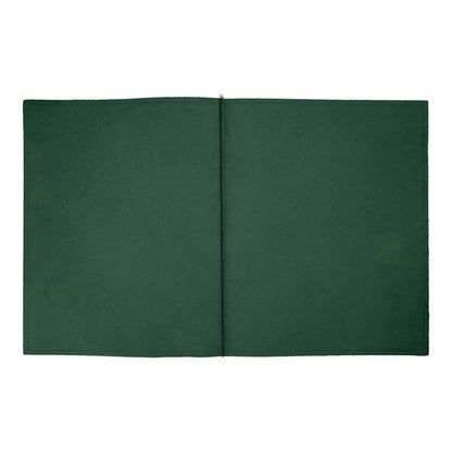 H. Risch, Inc. Genuine Leather 8 1/2" x 11" Menu Cover – item 7592GP8511GRN