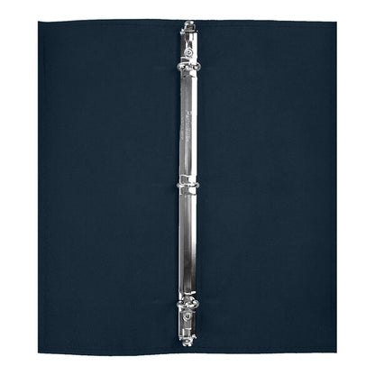 H. Risch, Inc. Genuine Leather 4 1/4" x 11" Menu Binder – item 7593GB42511BL image 2