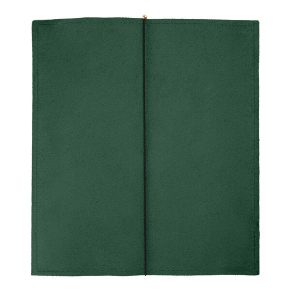 H. Risch, Inc. Genuine Leather 4 1/4" x 11" Menu Cover – item 7593GP42511GRN