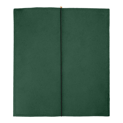 H. Risch, Inc. Genuine Leather 4 1/4" x 11" Menu Cover – item 7593GP42511GRN