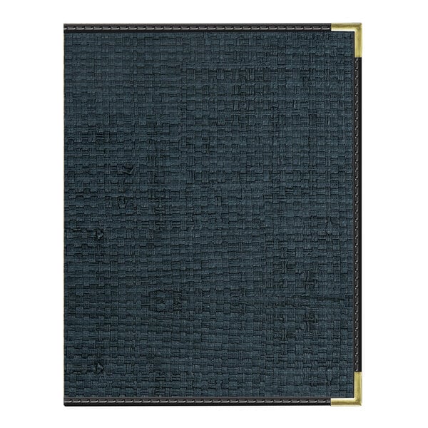 H. Risch, Inc. Rattan 8 1/2" x 11" Menu Cover w/ Trim – item 7593RTNPKT9UZA