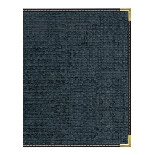 H. Risch, Inc. Rattan 8 1/2" x 11" Menu Cover w/ Trim – item 7593RTNPKT9UZA