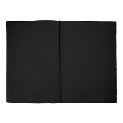 H. Risch, Inc. Genuine Leather 8 1/2" x 14" Menu Cover – item 7593GP8514BLK