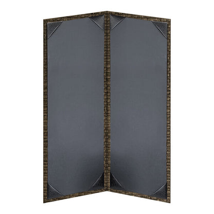 H. Risch, Inc. Rattan 4 1/4" x 11" Customizable Menu Cover – item 7594RTN2V4FEGK image 2