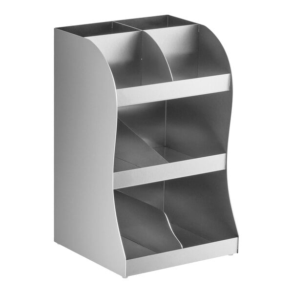 ServSense 8-Section / Wall-Mount Condiment Organizer – item 651CPCMOSS8