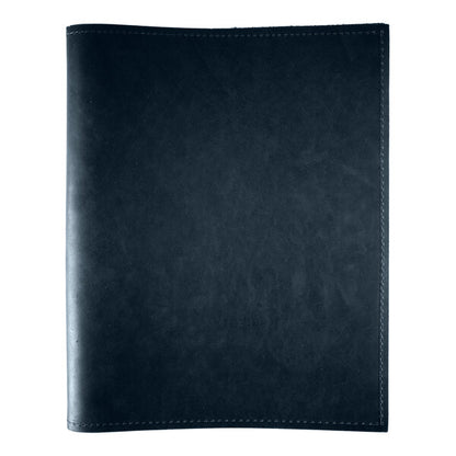 H. Risch, Inc. Genuine Leather 8 1/2" x 11" Menu Binder – item 7592GB8511BL
