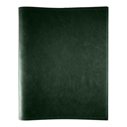 H. Risch, Inc. Genuine Leather 8 1/2" x 11" Menu Binder – item 7594GB8511GRN