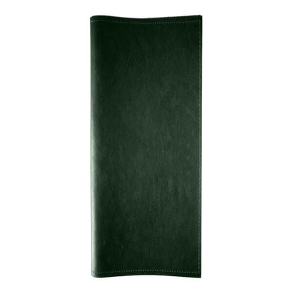 H. Risch, Inc. Genuine Leather 4 1/4" x 11" Menu Cover – item 7593GP42511GRN image 2