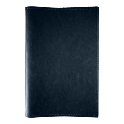 H. Risch, Inc. Genuine Leather 5 1/2" x 8 1/2" Menu Cover – item 7595GP5585BL image 2