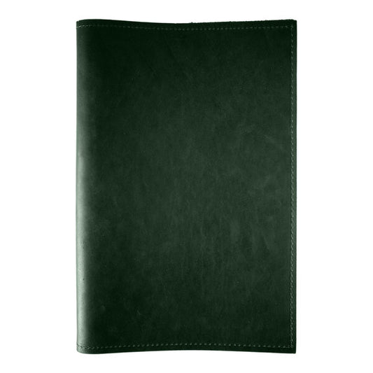 H. Risch, Inc. Genuine Leather 5 1/2" x 8 1/2" Menu Binder – item 7599GB5585GRN