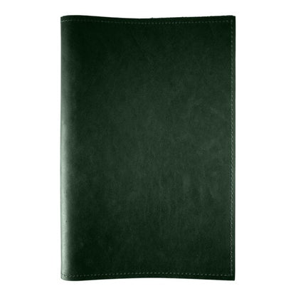 H. Risch, Inc. Genuine Leather 8 1/2" x 14" Menu Binder – item 7598GB8514GRN image 2