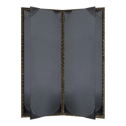 H. Risch, Inc. Rattan 4 1/4" x 11" Customizable Menu Cover – item 7593RTN6V4W2GN image 2