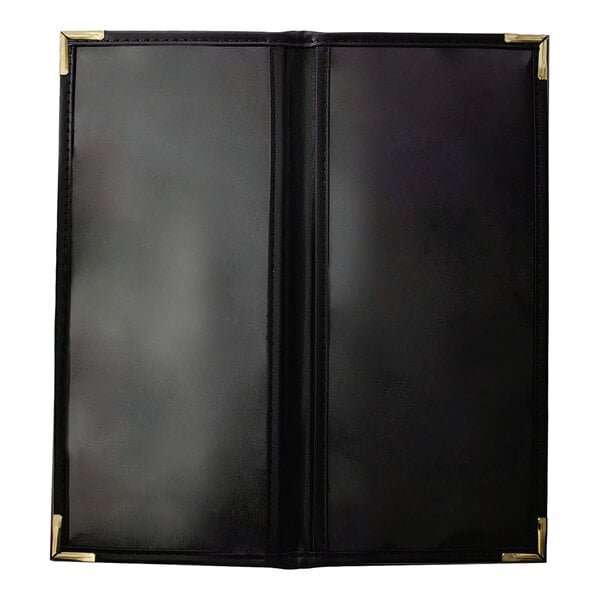 H. Risch, Inc. Rattan 4 1/4" x 11" Menu Cover w/ Trim – item 75917RTNPKOL0O image 2