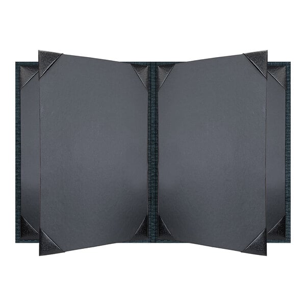 H. Risch, Inc. Rattan 8 1/2" x 11" Customizable Menu Cover – item 7598RTN6V8ESNN image 2