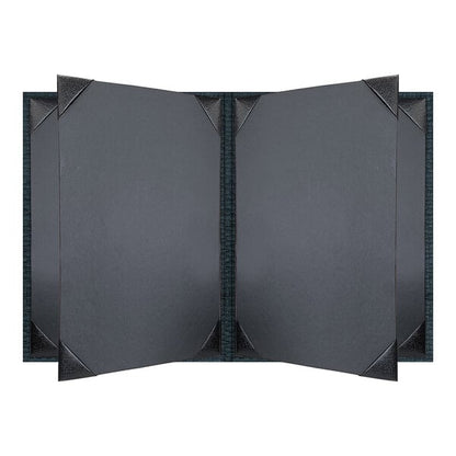 H. Risch, Inc. Rattan 8 1/2" x 11" Customizable Menu Cover – item 7598RTN6V8ESNN image 2