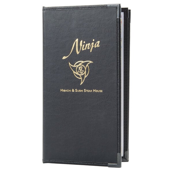 Royal Select Series 5 1/2" x 11" Customizable Menu Cover – item 659RS140B