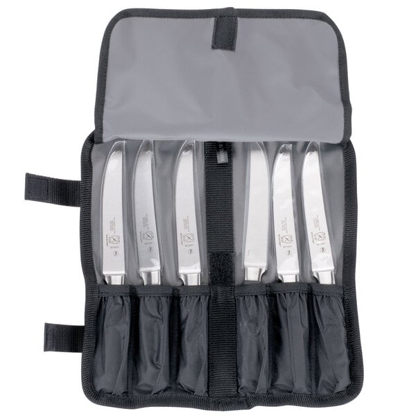 Mercer Culinary M21920 Genesis 7 Piece Steak Knife Set – item 470M21920