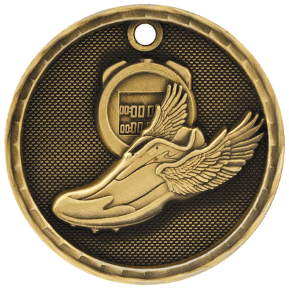 2" Track 3D Medal – item 3D213
