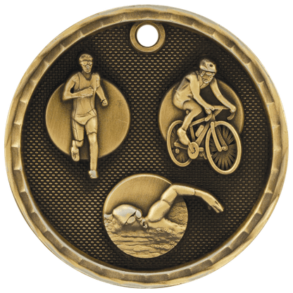 2" Placement 3D Medal – item 3D215