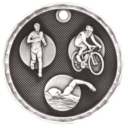 2" Placement 3D Medal – item 3D215 image 2