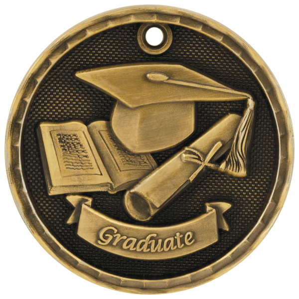 2" Placement 3D Medal – item 3D301