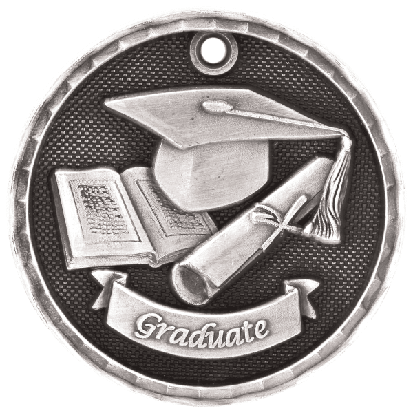 2" Placement 3D Medal – item 3D301 image 2