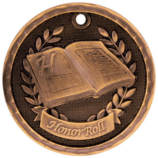 2" Placement 3D Medal – item 3D302 image 3