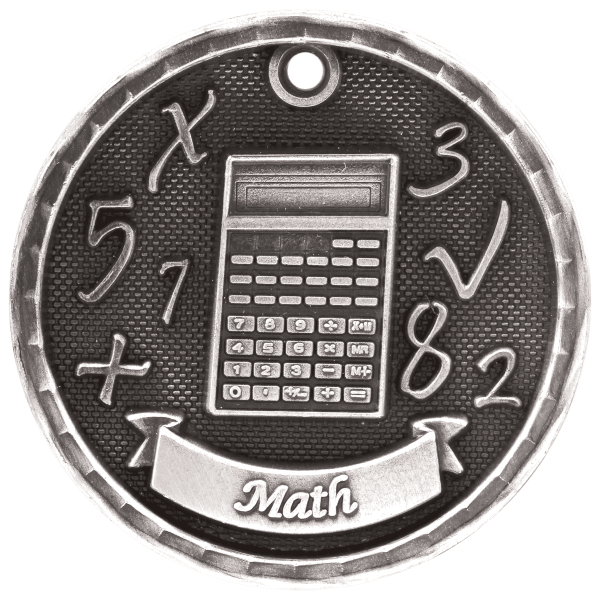2" Placement 3D Medal – item 3D304 image 2