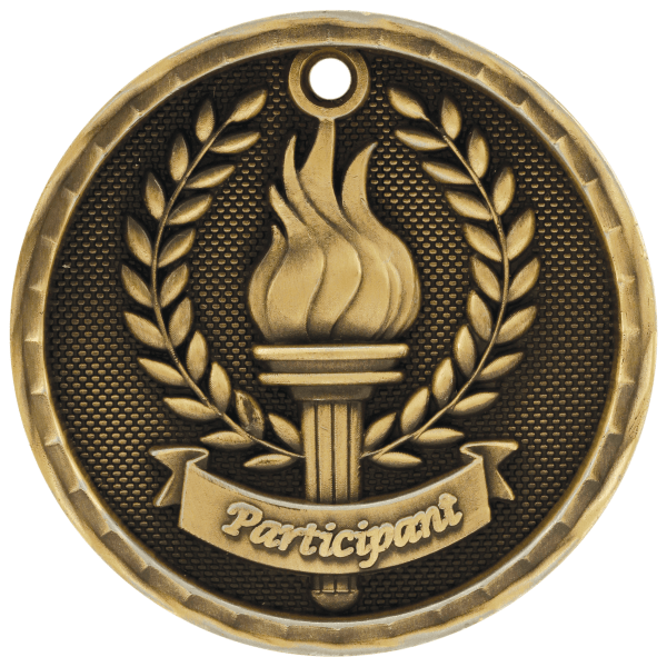 2" Placement 3D Medal – item 3D306