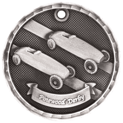 2" Placement 3D Medal – item 3D308 image 2
