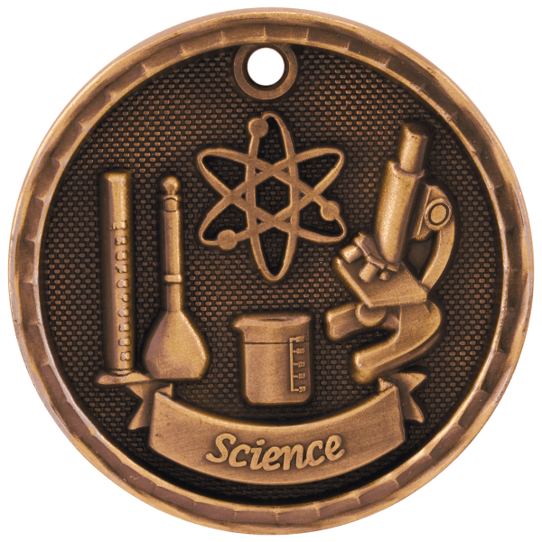 2" Placement 3D Medal – item 3D310 image 3