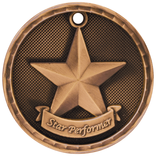 2" Placement 3D Medal – item 3D311 image 3
