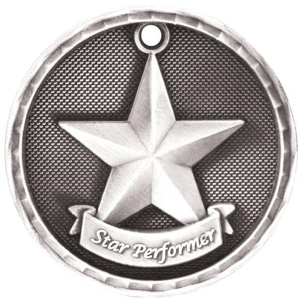 2" Placement 3D Medal – item 3D311 image 2