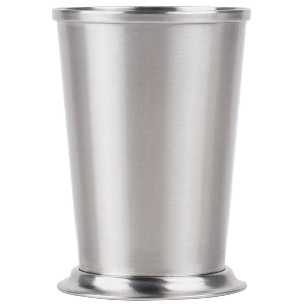 American Metalcraft JC11 11 oz. Brushed Mint Julep Cup – item 124JC11