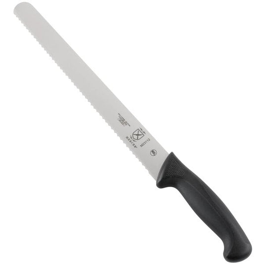 Mercer Culinary M23112 Millennia 12" Serrated Slicing Knife – item 470M23112