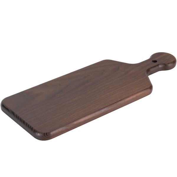 American Metalcraft 6 1/8" x 17" Ash Wood Serving Board – item 124AWB617 image 2