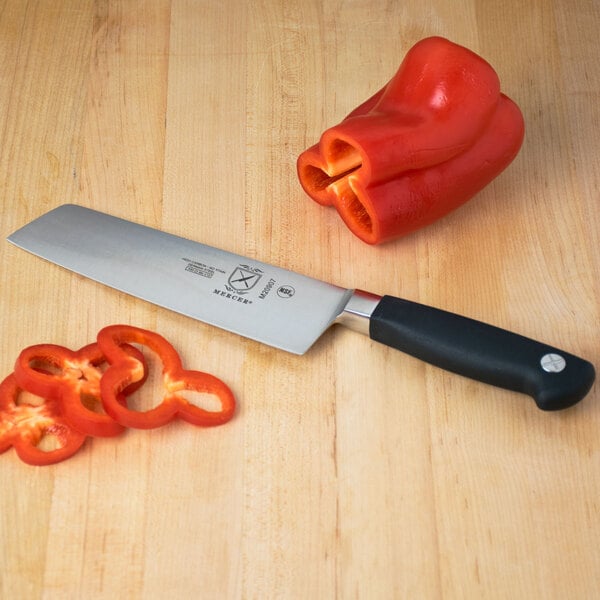 Mercer Culinary M20907 Genesis 7" Nakiri Knife w/ Blade – item 470M20907 image 2