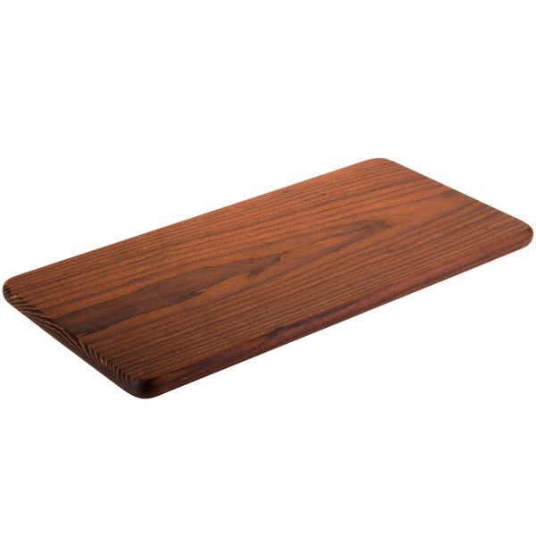 American Metalcraft 10" x 21" Ash Wood Serving Board – item 124AWB1021