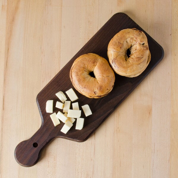 American Metalcraft 6 1/8" x 17" Ash Wood Serving Board – item 124AWB617
