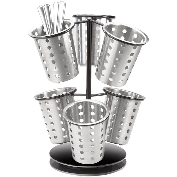 Iron Condiment Caddy Flatware / Condiment Display – item 211122713