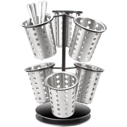 Iron Condiment Caddy Flatware / Condiment Display – item 211122713