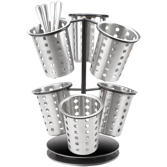 Iron Condiment Caddy Flatware / Condiment Display – item 211122713
