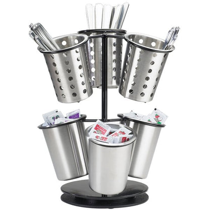Iron Condiment Caddy Flatware / Condiment Display – item 211122713 image 2