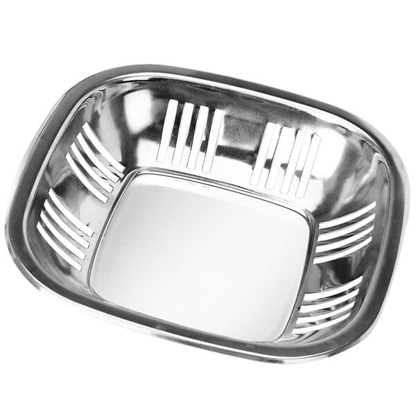 Eastern Tabletop 9340 8" x 8" Stainless Serving Platter – item 3119340