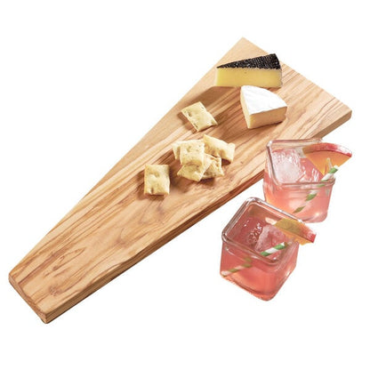 American Metalcraft 20" x 8" Olive Wood Serving Board – item 124OWB208