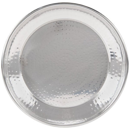 American Metalcraft 13 1/2" Hammered Stainless Serving Plate – item 124HMRST1301