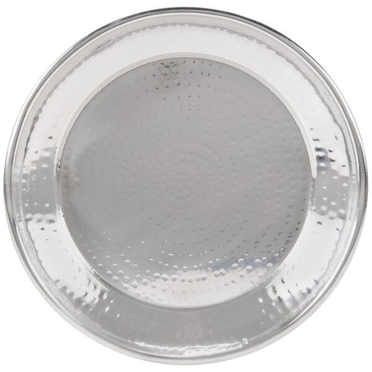 American Metalcraft 13 1/2" Hammered Stainless Serving Plate – item 124HMRST1301