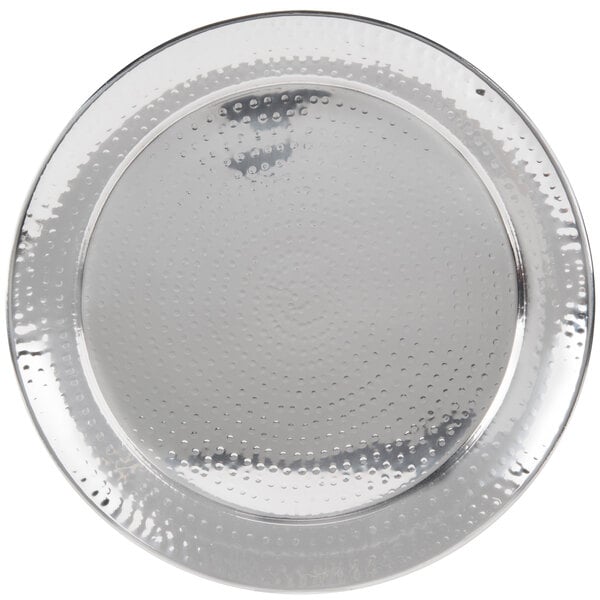 American Metalcraft 18 1/2" Hammered Stainless Serving Tray – item 124HMRST1801